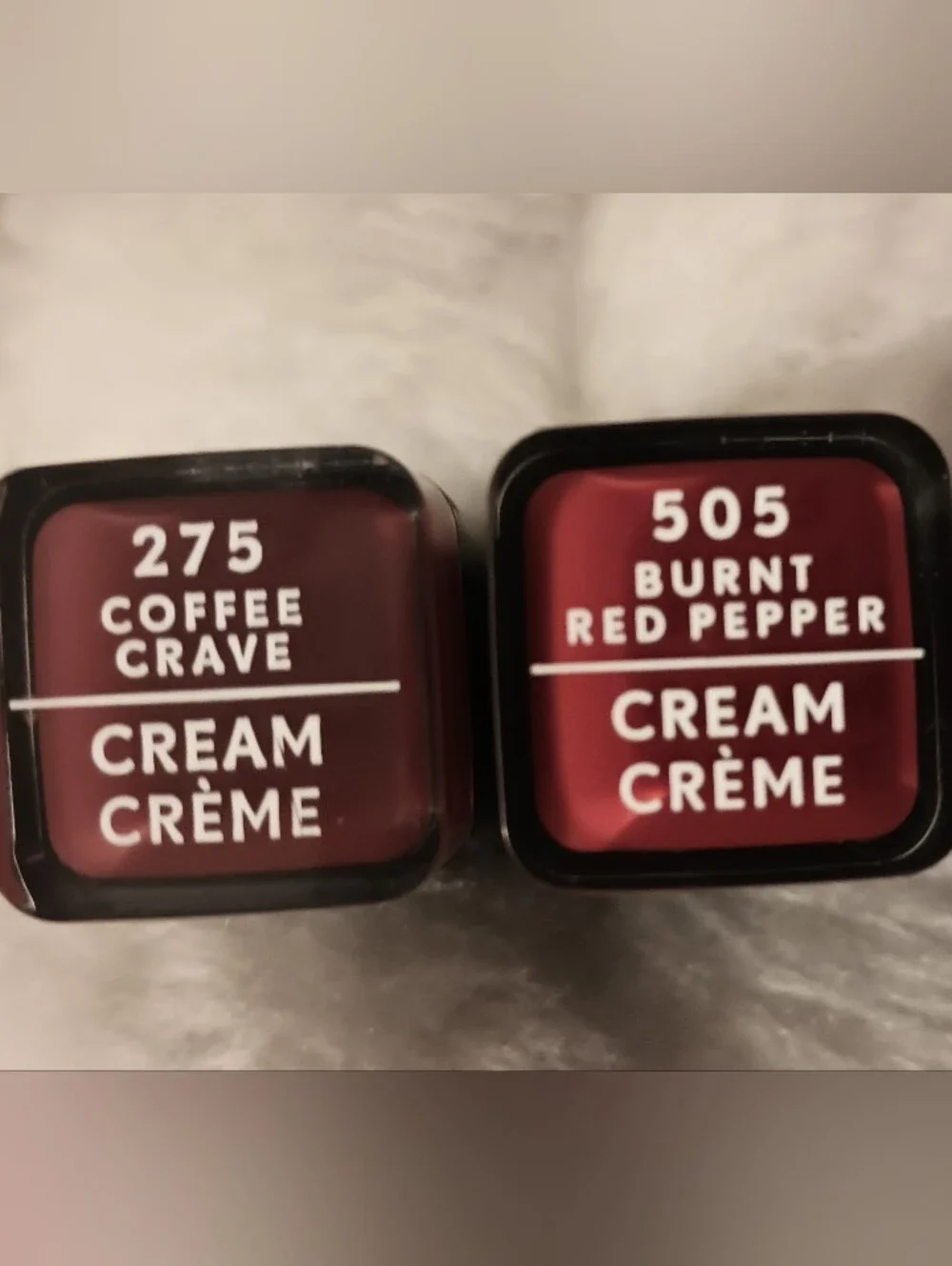 2 COVERGIRL Exhibitionist Crème Lipsticks